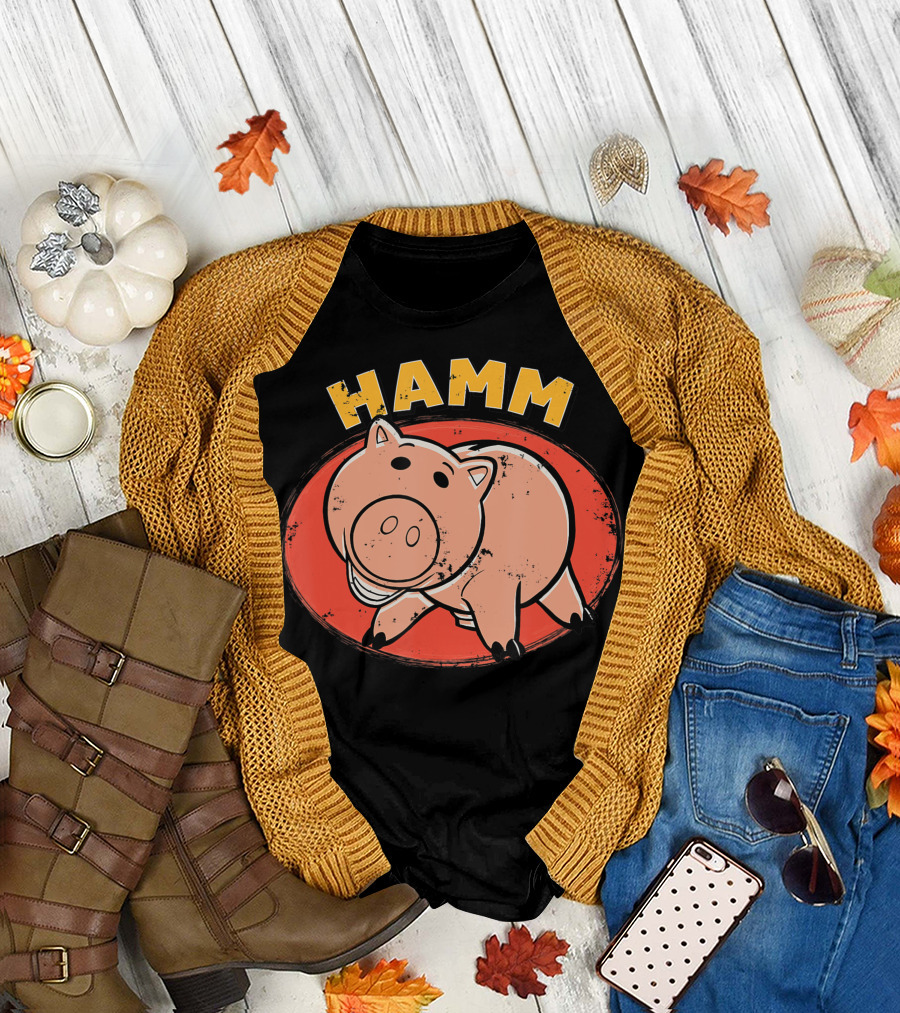 Toy Story 4 Disney Pixar Character Hamm Piggy Bank T-Shirt