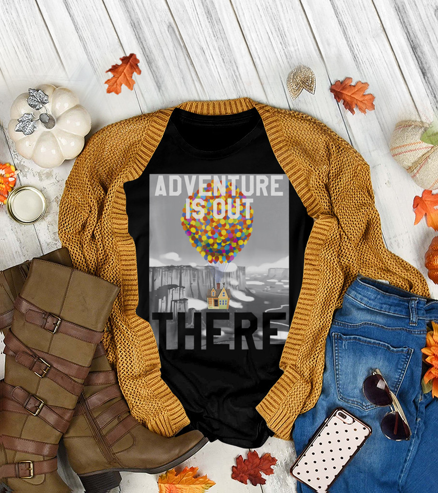 Adventure Is Out There Disney Pixar Up House Balloons T-Shirt