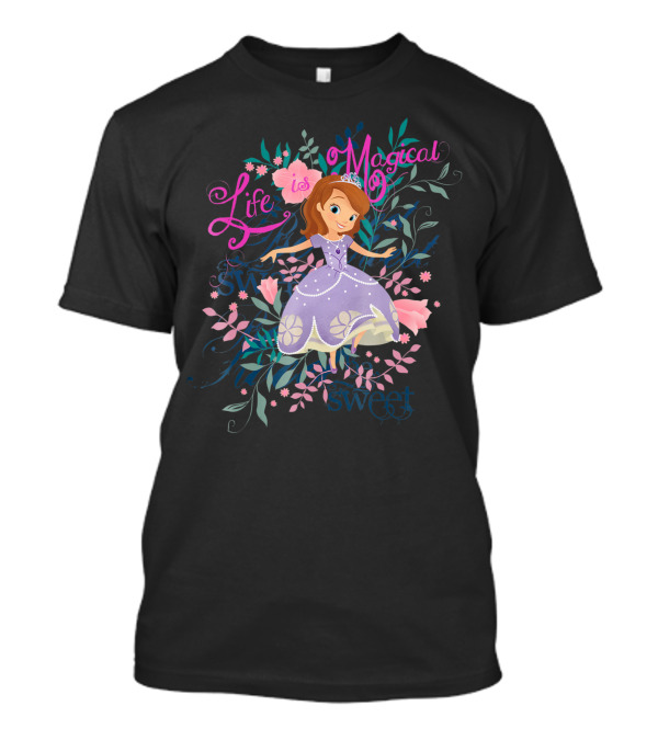Disney Sofia The First Life Is Magical Sweet T-Shirt