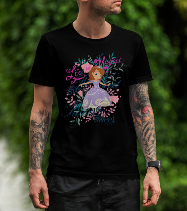 Disney Sofia The First Life Is Magical Sweet T-Shirt