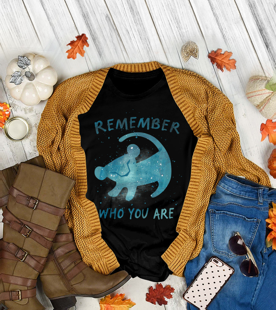 Remember Who You Are Disney The Lion King Simba Splatter T-Shirt