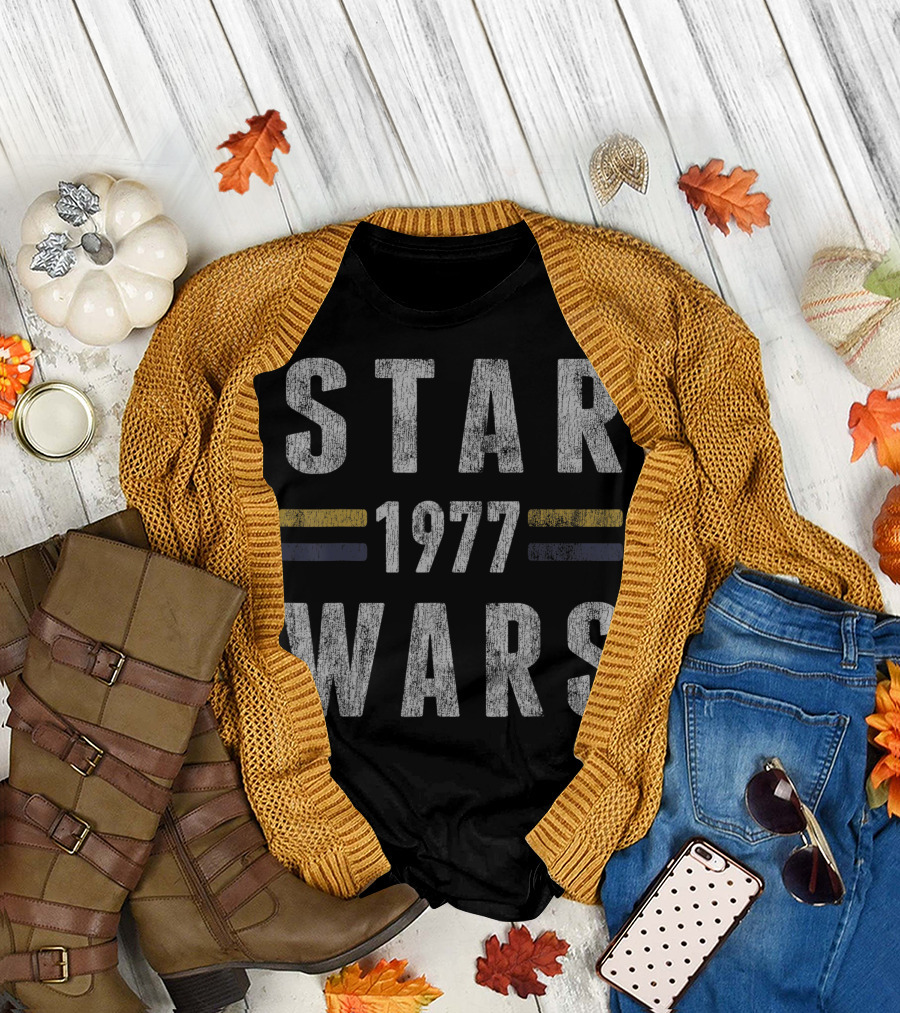 Vintage Star Wars 1977 Collegiate T-Shirt