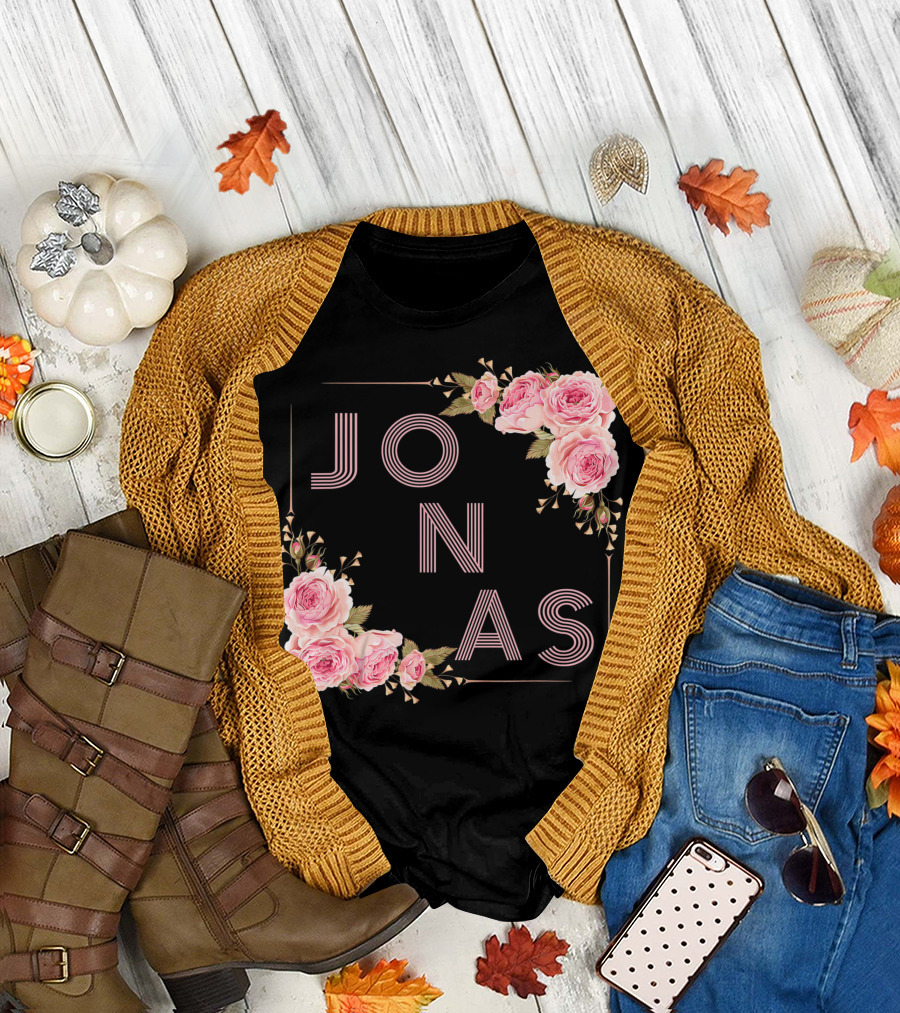 Jonas Floral Stripes Charm T-Shirt