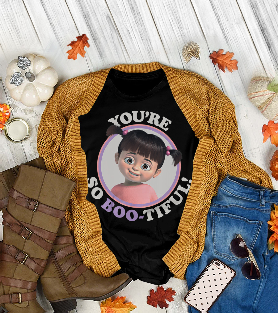 Disney Pixar Monsters Inc You're So Boo-Tiful Boo T-Shirt