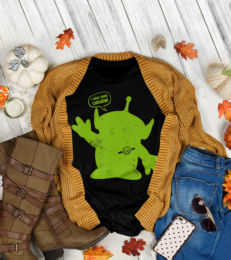 Pixar Toy Story Alien I Have Been Chosen Green T-Shirt