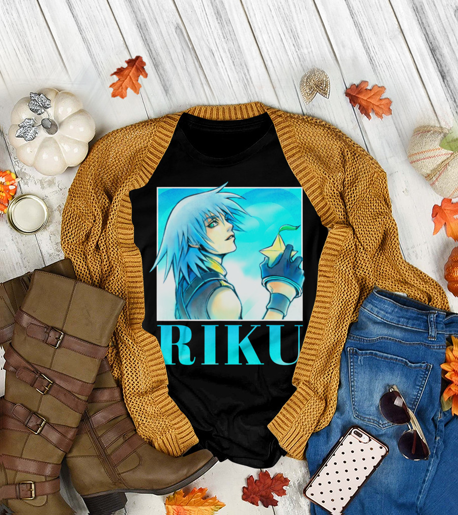 Kingdom Hearts Riku Holding Paopu Fruit Disney T-Shirt