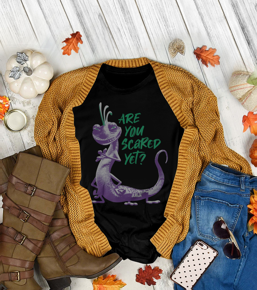 Disney Pixar Monsters Inc Are You Scared Yet Randall T-Shirt