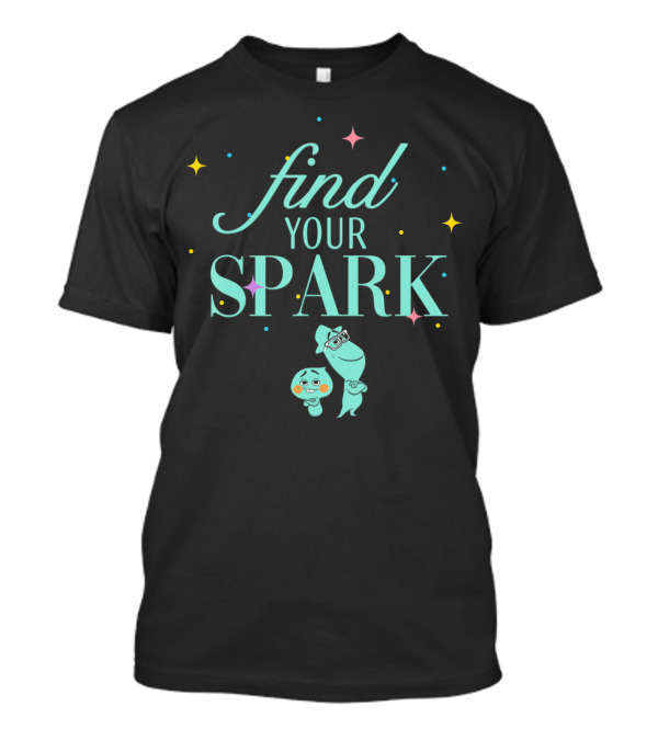 Disney Pixar Soul Find Your Spark Characters Stars T-Shirt