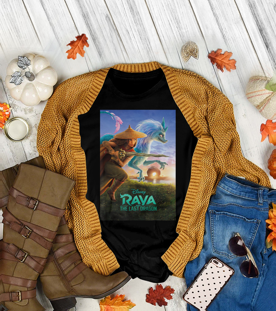 Disney Raya And The Last Dragon Movie Raya and Sisu Adventure T-Shirt