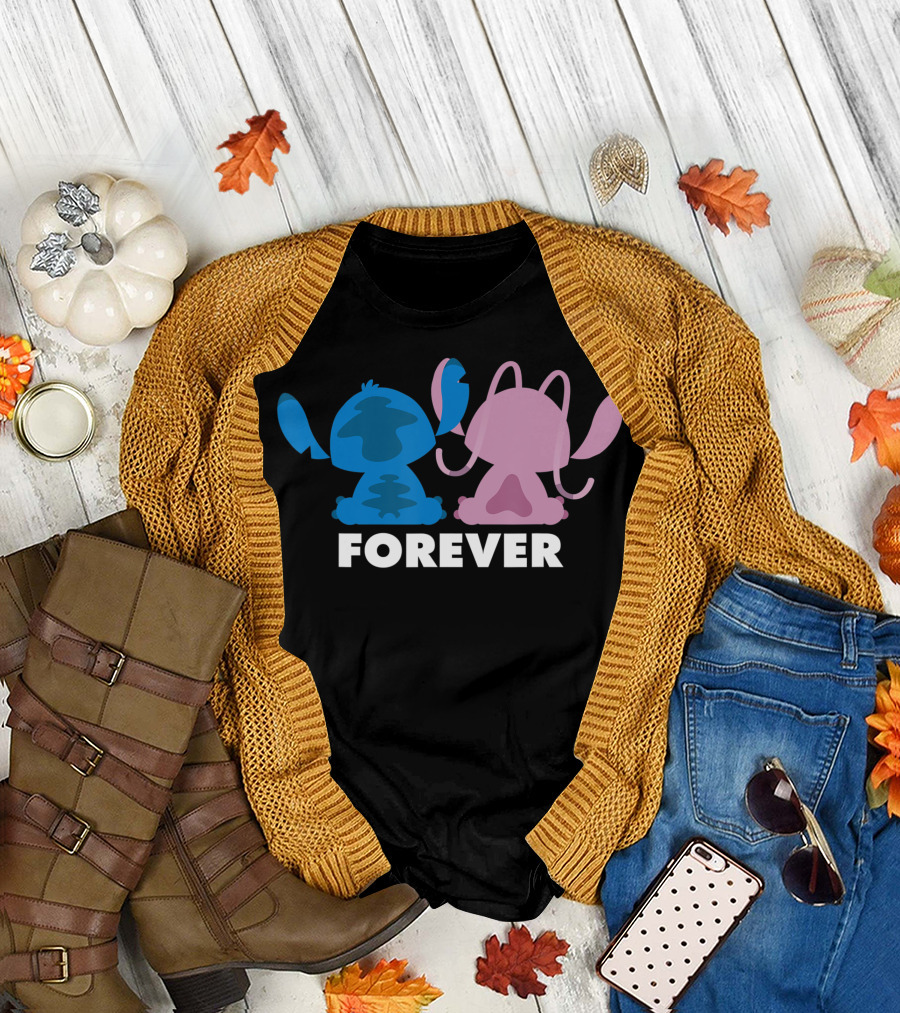 Disney Stitch and Angel Forever T-Shirt