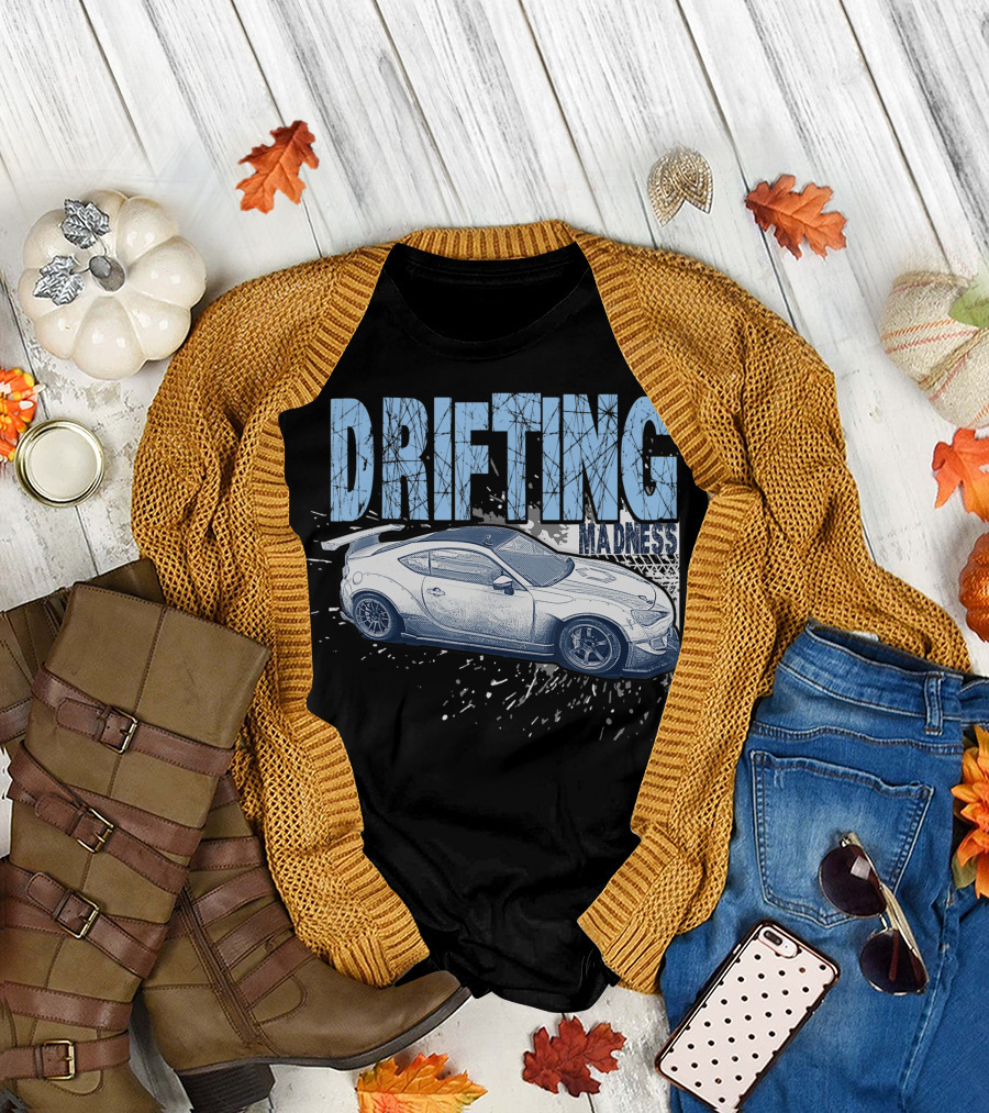 Drifting Madness Drift Car Sport Race Cars T-Shirt