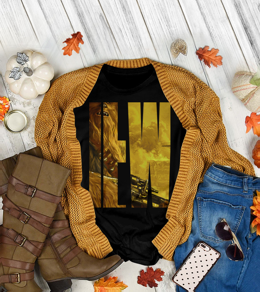 Star Wars Han Solo Movie Chewie Letter Drop IW Image T-Shirt