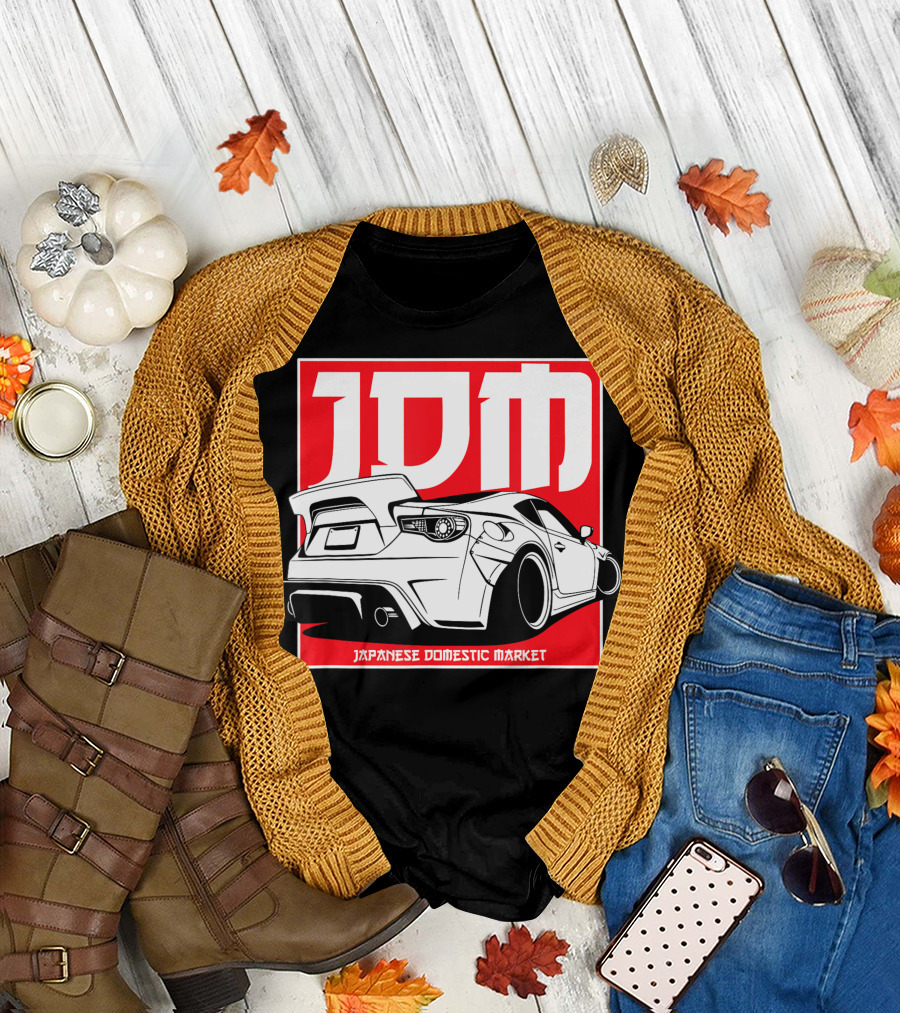JDM Japanese Domestic Market Drift Car Tuning Automotive T-Shirt