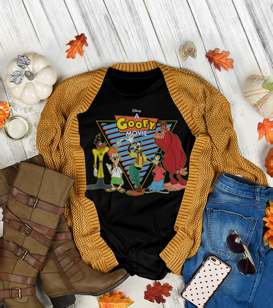 Disney A Goofy Movie Characters 90s T-Shirt