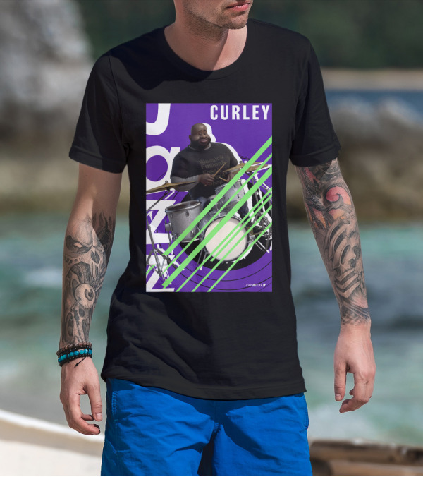 Disney Pixar Soul Curley Classic Fusion Jazz Drummer T-Shirt