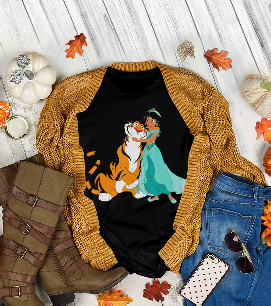 Disney Aladdin Jasmine and Rajah Friendship Magic T-Shirt