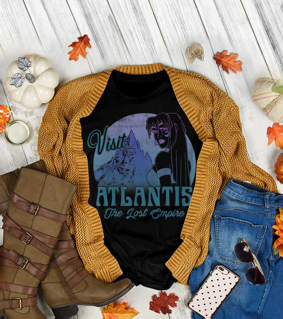Visit Atlantis The Lost Empire Disney Kida T-Shirt