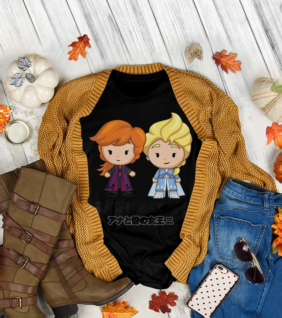 Disney Frozen 2 Elsa and Anna Sister Love T-Shirt