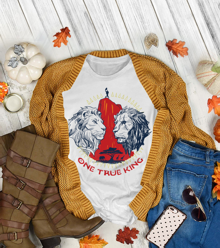 Disney Lion King Live Action One True King Rafiki Pride Rock T-Shirt