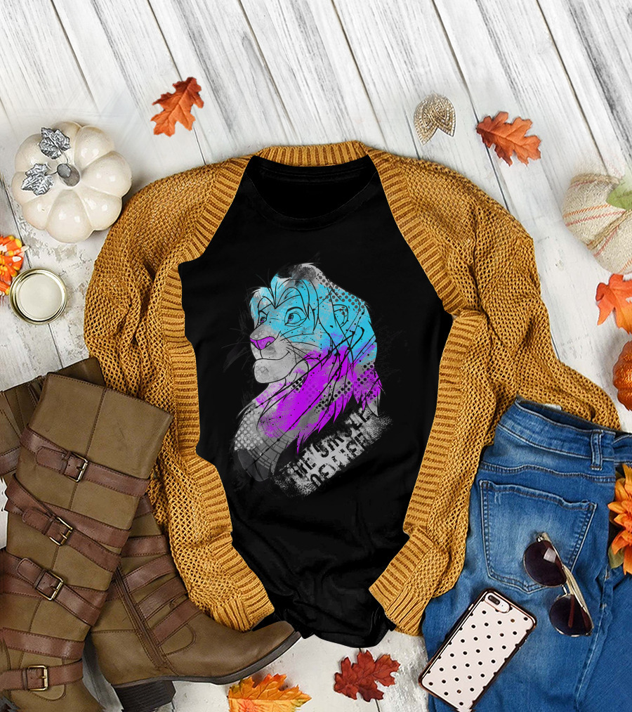 Disney Lion King Simba The Circle Of Life Splatter T-Shirt