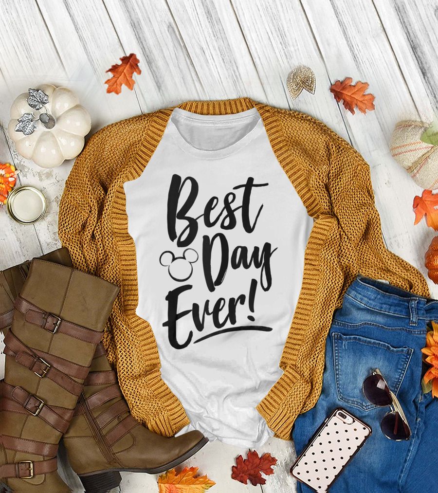 Best Day Ever Disney Mickey And Friends T-Shirt