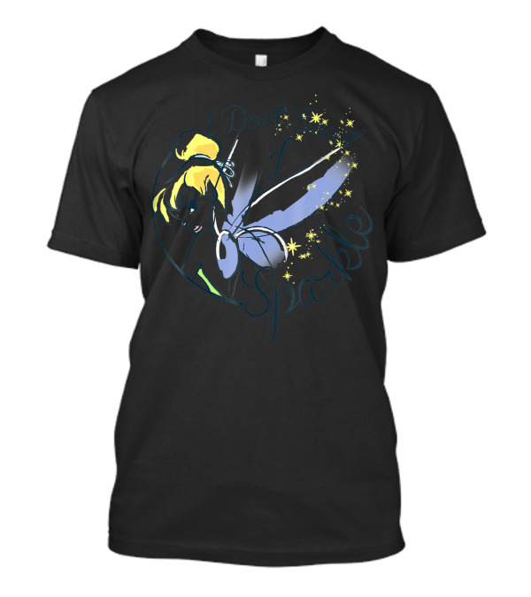 Disney Peter Pan Tinkerbell Don't Sweat I Sparkle T-Shirt