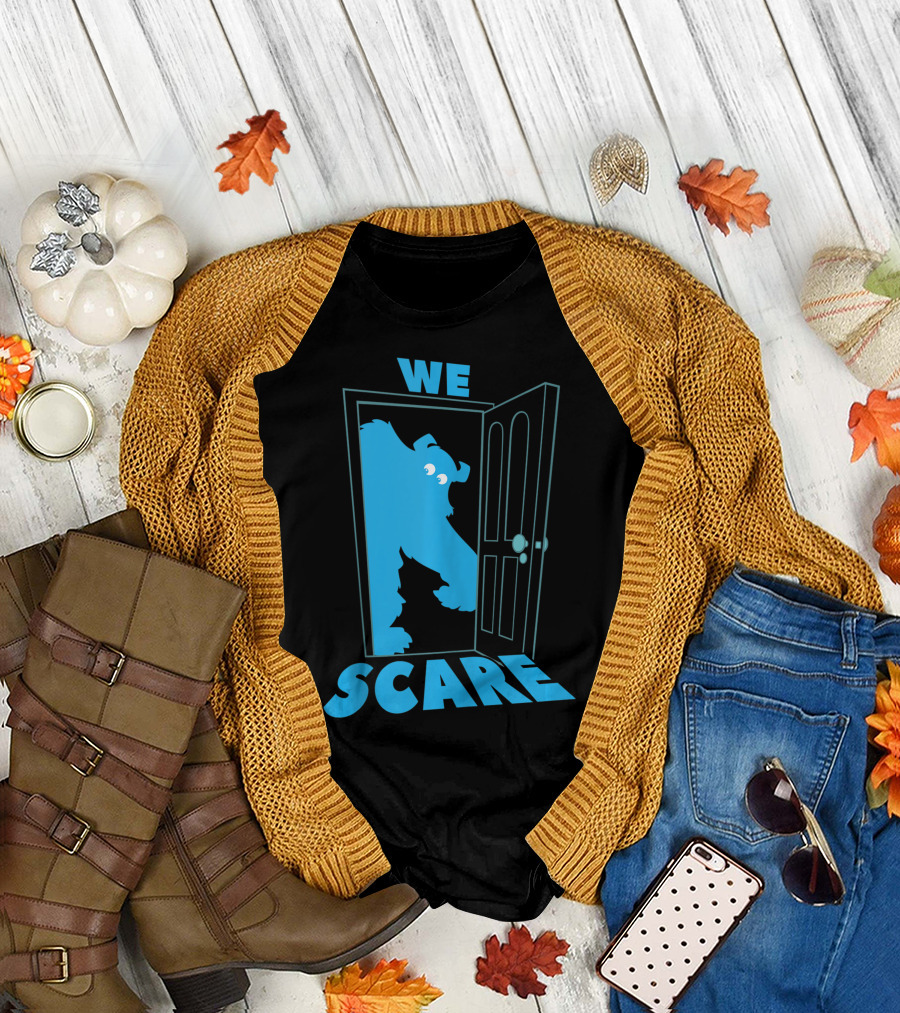 Disney Pixar Monsters Inc Sully We Scare Door T-Shirt