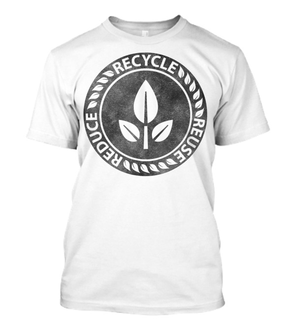 Disney Pixar Wall E Reduce Recycle Reuse Leaf Emblem T-Shirt