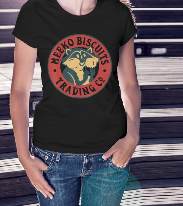 Meeko Biscuits Trading Co Disney Pocahontas Raccoon T-Shirt