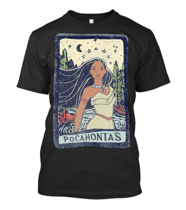 Disney Pocahontas Rivers And Stars Scene T-Shirt