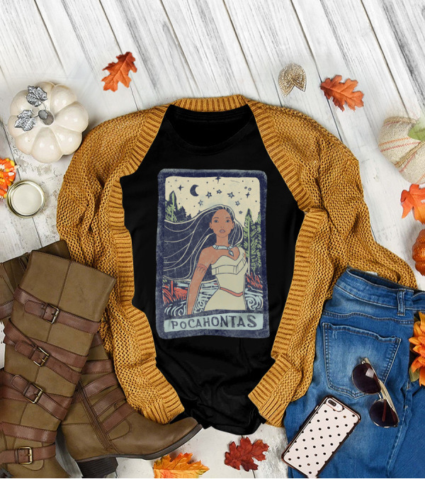 Disney Pocahontas Rivers And Stars Scene T-Shirt