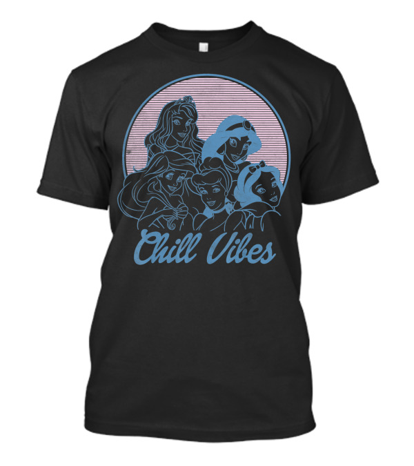 Disney Princess Chill Vibes Group Shot T-Shirt
