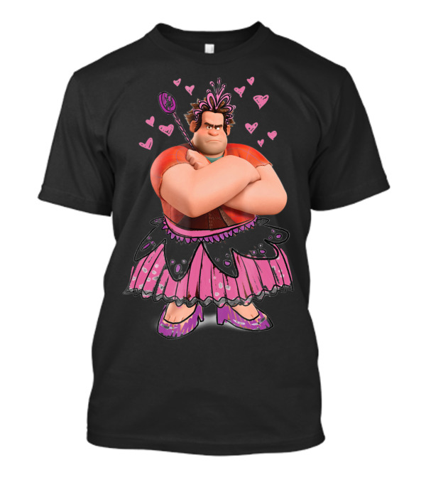 Disney Ralph Breaks The Internet Costume Ralph Princess Hearts T-Shirt
