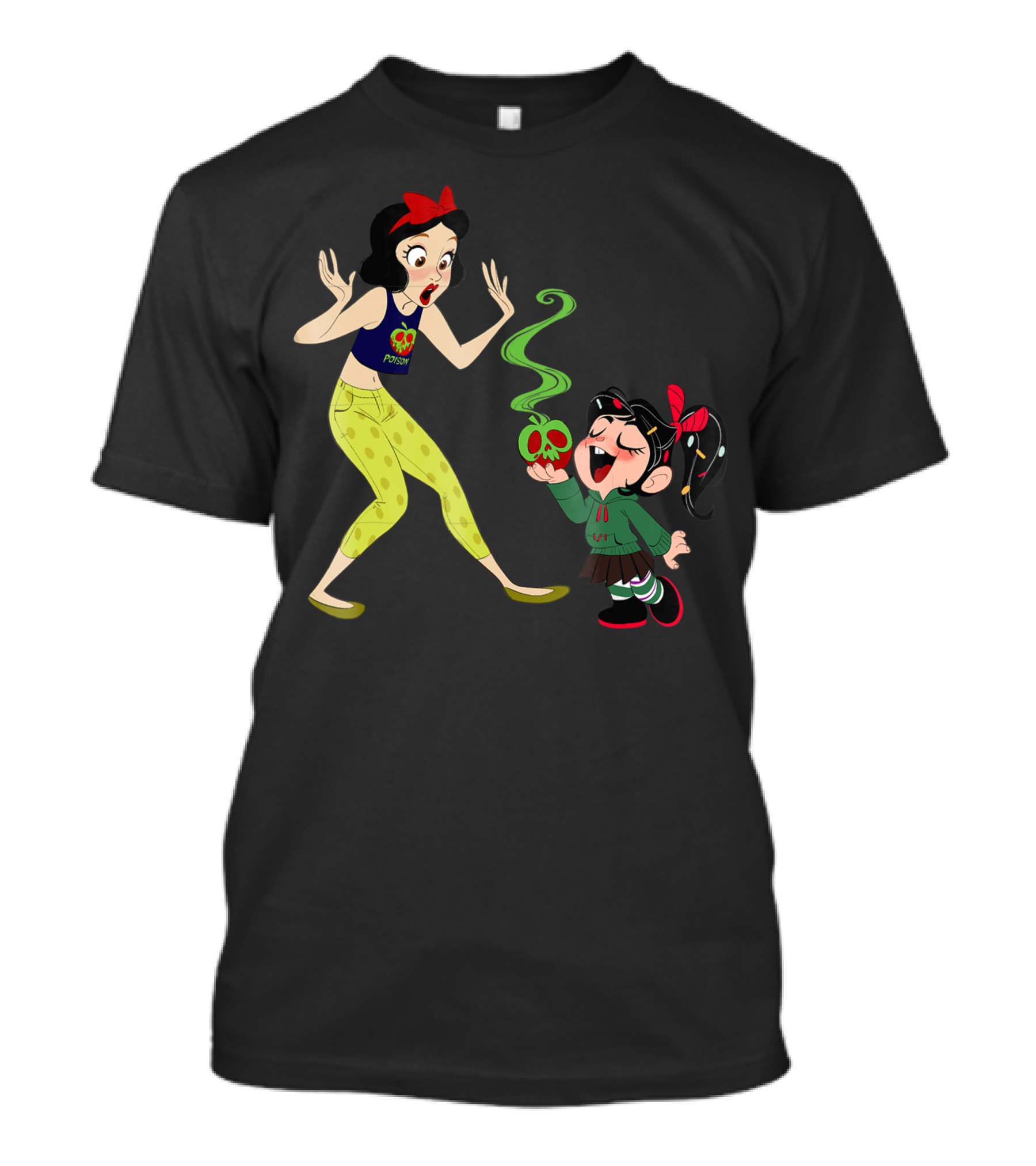 Disney Ralph Breaks The Internet Snow White Poison Apple Vanellope T-Shirt