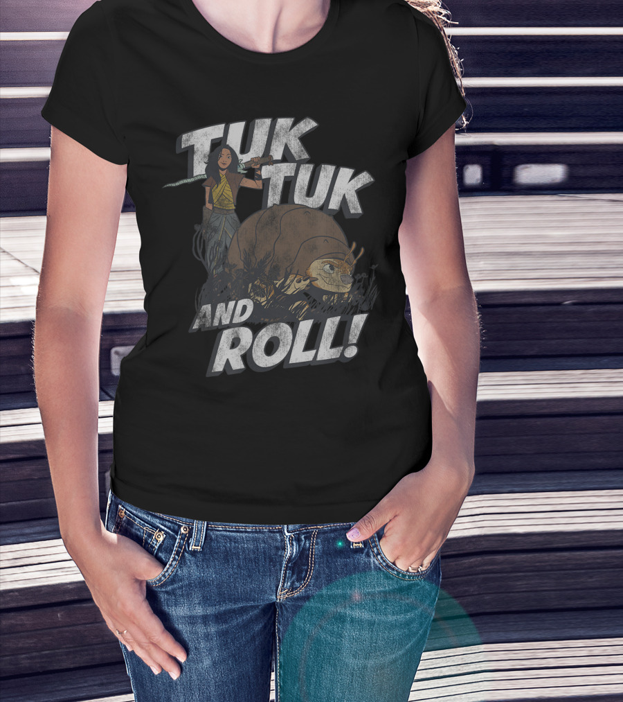 Disney Raya And The Last Dragon Tuk Tuk And Roll Adventure T-Shirt
