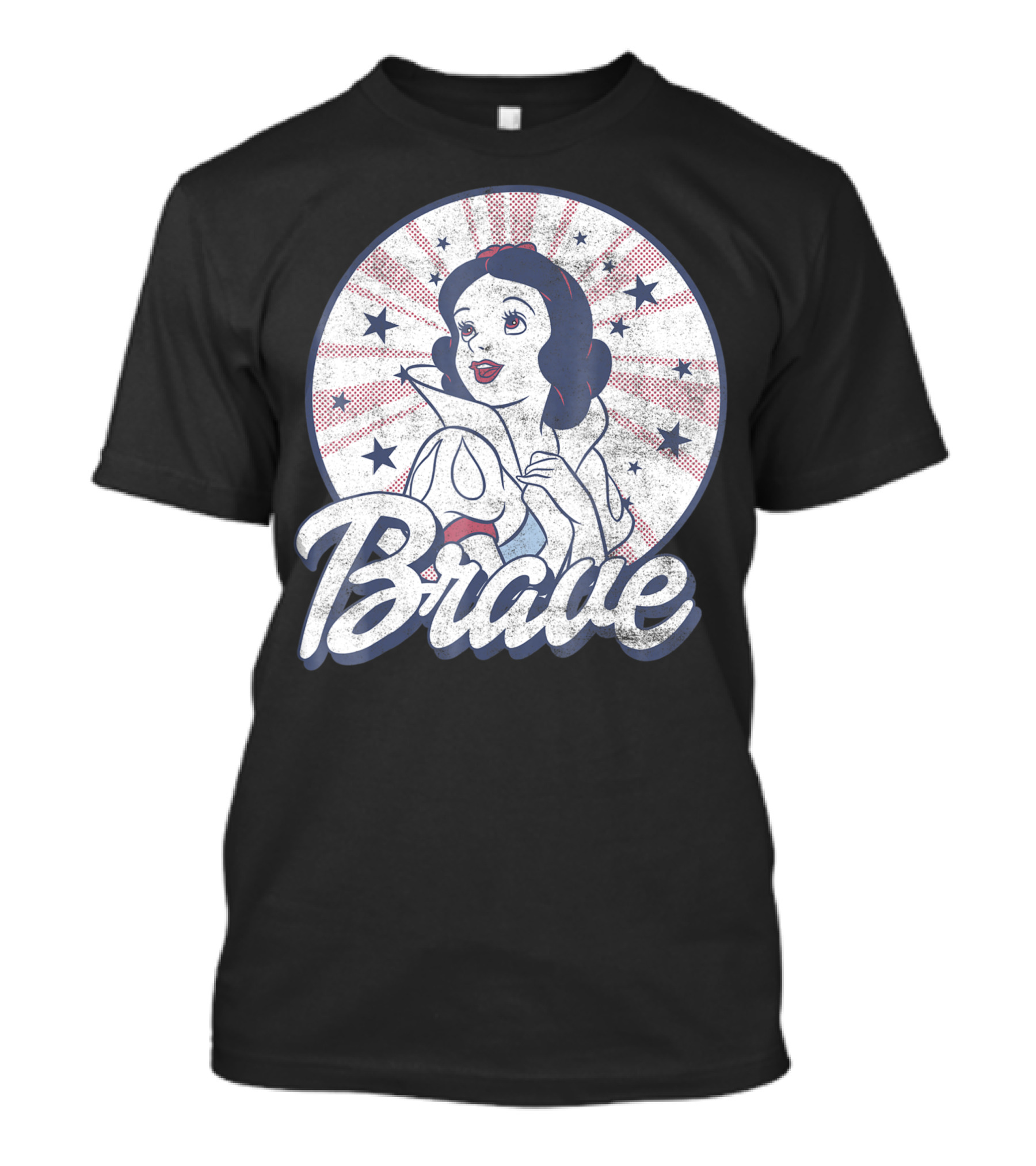 Disney Snow White Americana Brave Stars T-Shirt
