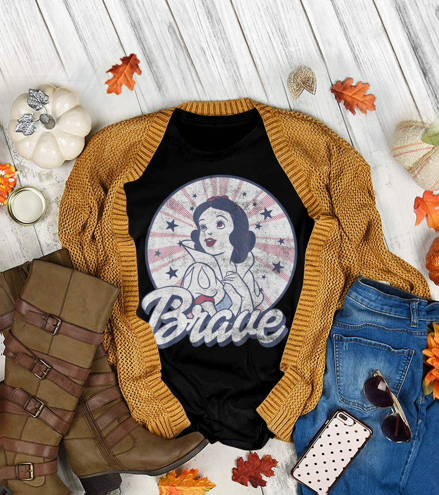 Disney Snow White Americana Brave Stars T-Shirt