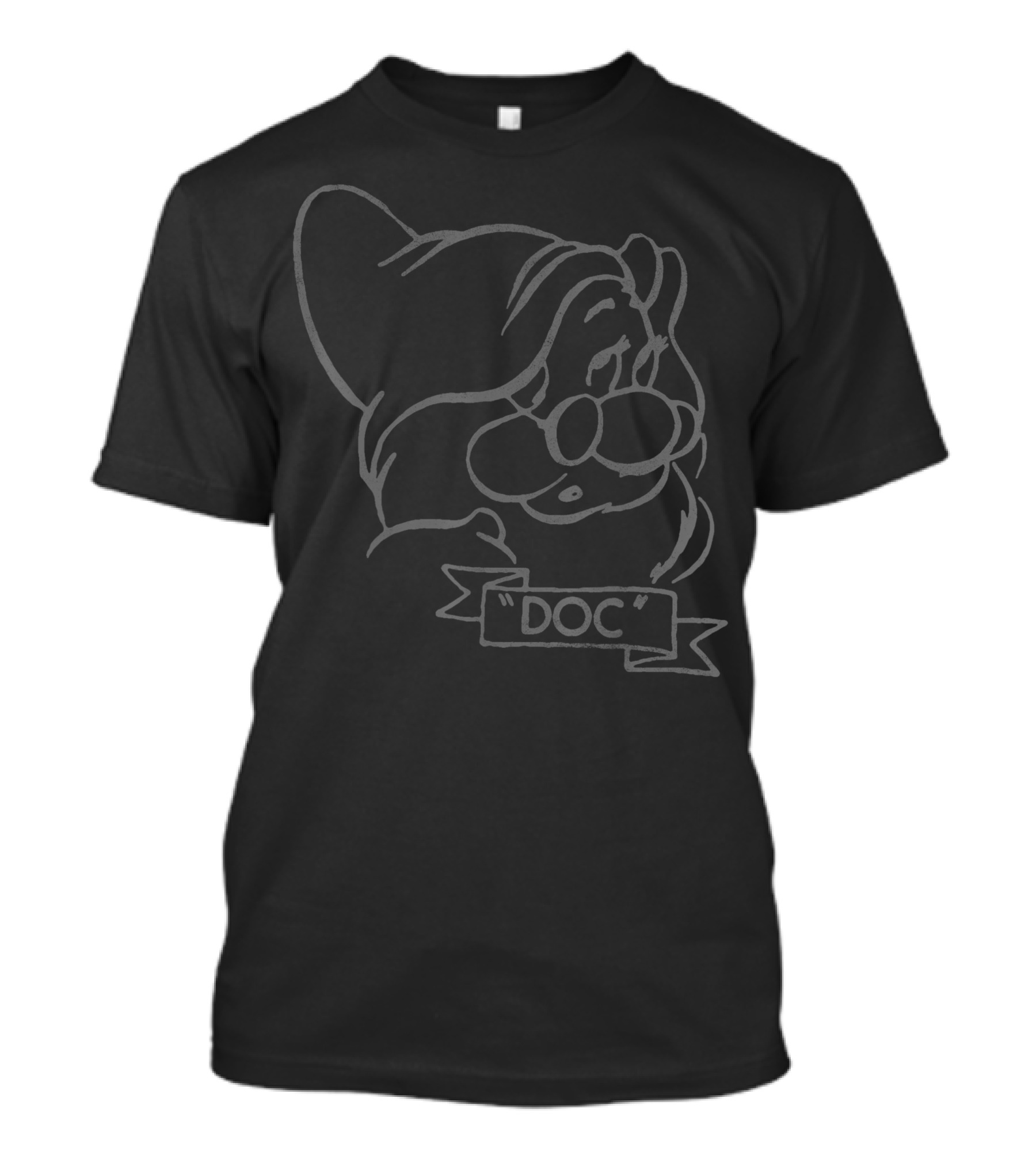 Disney Snow White Doc Big Face Line T-Shirt