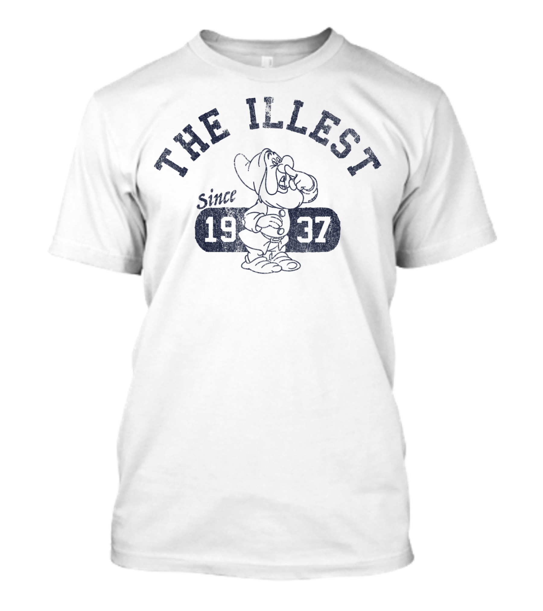 Disney Snow White Sneezy The Illest Since 1937 T-Shirt