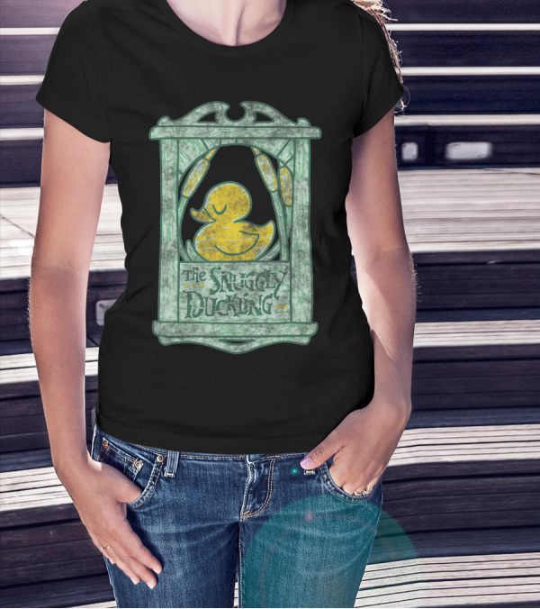 The Snuggly Duckling Disney Tangled Sign Classic Frame T-Shirt