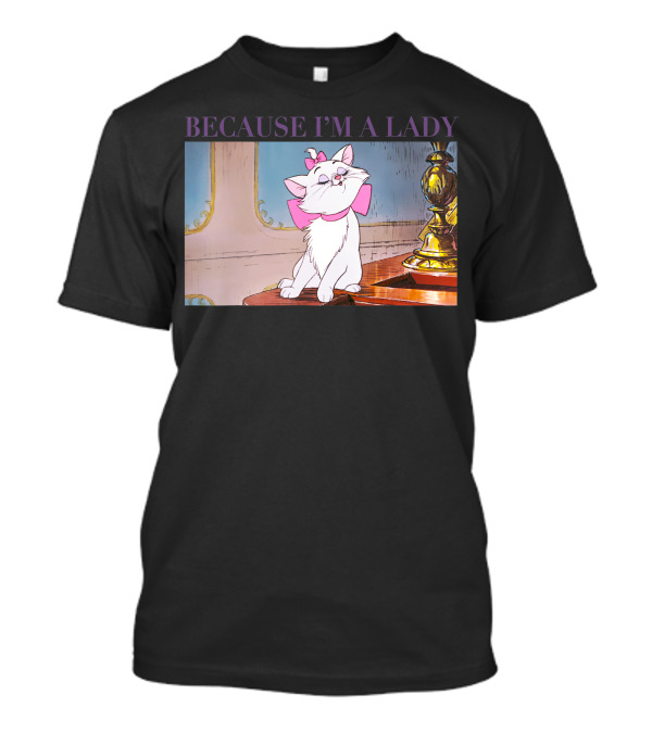 Disney The Aristocats Marie Because I'm A Lady Classic Scene T-Shirt