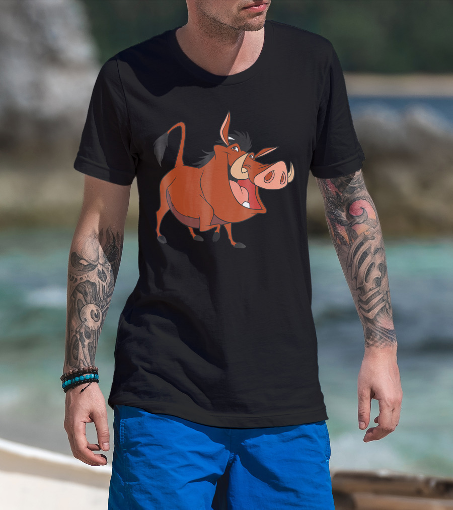 Disney The Lion King Pumbaa Character T-Shirt