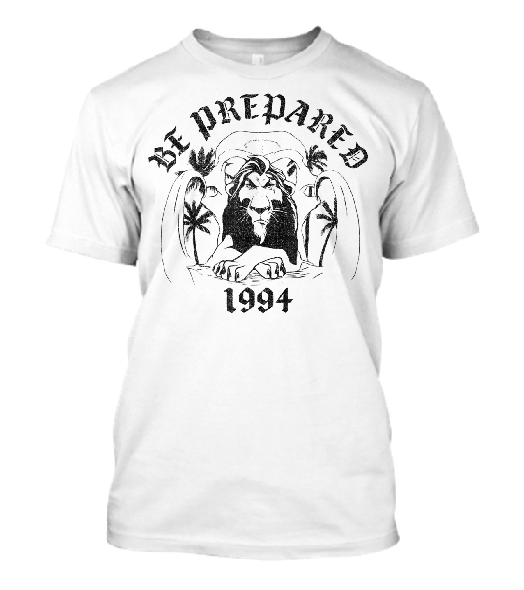 Be Prepared 1994 Disney The Lion King Scar T-Shirt