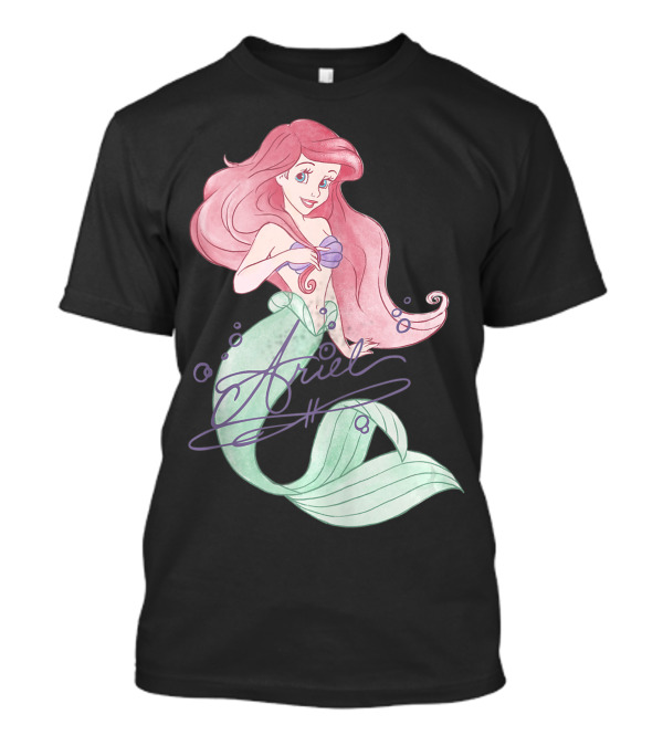 Disney The Little Mermaid Ariel Signature T-Shirt