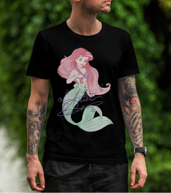 Disney The Little Mermaid Ariel Signature T-Shirt