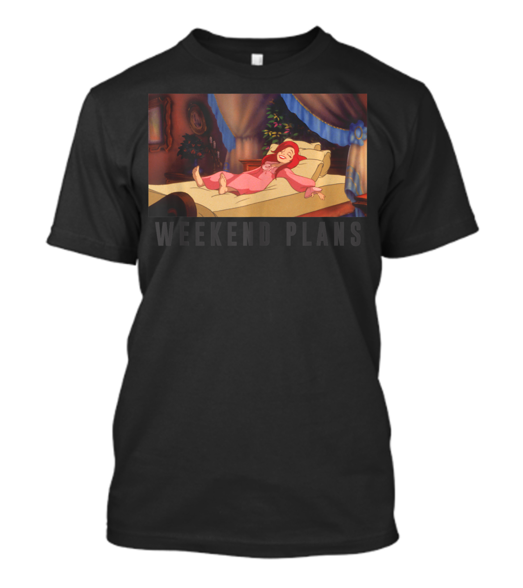 The Little Mermaid Ariel Relaxing Weekend Plans Disney T-Shirt