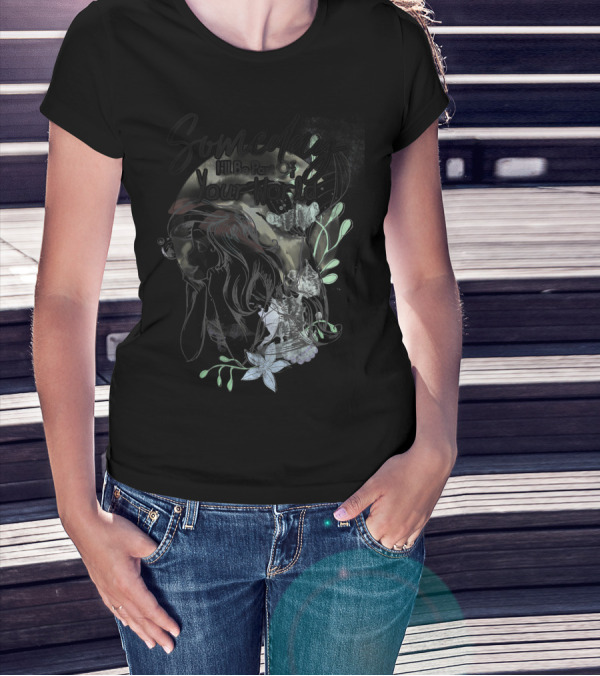Disney The Little Mermaid Someday I'll Be Part Of Your World Floral Ocean T-Shirt