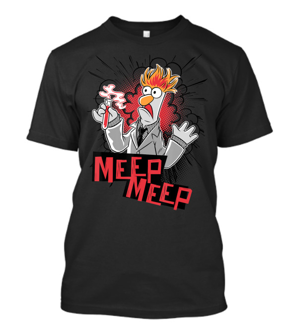 Disney The Muppets Beaker Meep Meep Lab Experiment Expression T-Shirt