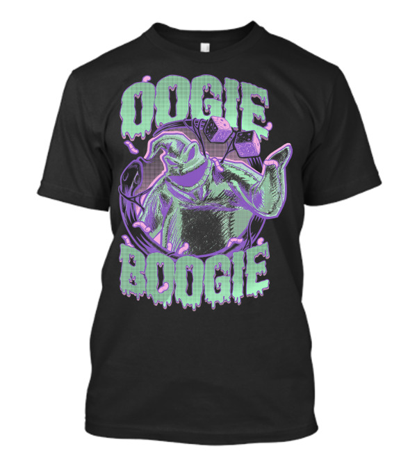 Disney The Nightmare Before Christmas Oogie Boogie Dice Dripping Slime T-Shirt