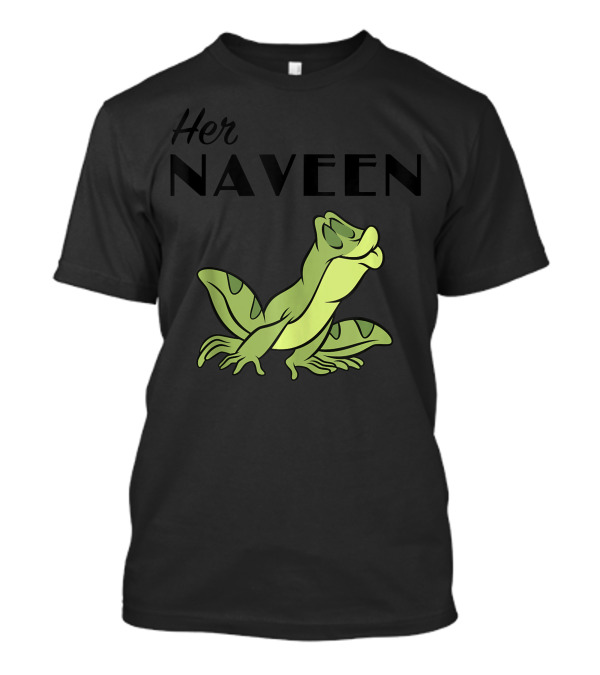 Disney The Princess And The Frog Her Naveen Frog T-Shirt